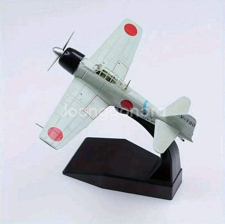 (금속) A6M3 해군 제로센 전투기 모형(피규어)--0