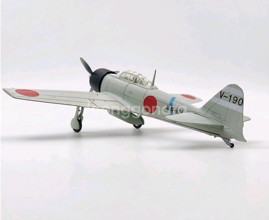 (금속) A6M3 해군 제로센 전투기 모형(피규어)--3