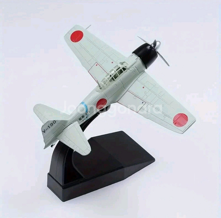 (금속) A6M3 해군 제로센 전투기 모형(피규어)--5