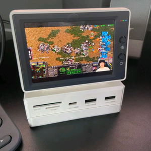 하기비스 미니모니터 IPS 3.5 겸 USB 허브