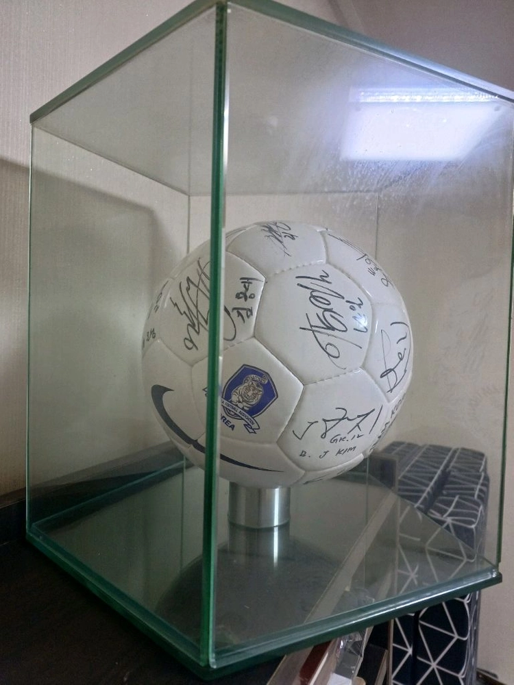 2002한일 월드컵 4강 기념 친필싸인 축구공 이미지
