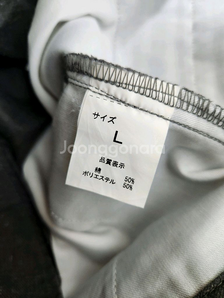 후스후 재팬 멜란지 그레이 턴업 하프 팬츠--8