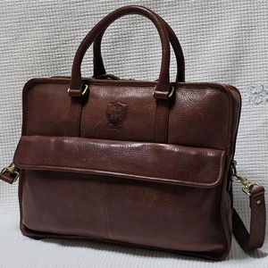 마시모두띠 Massimo Dutti 빈티지 레더 브리프