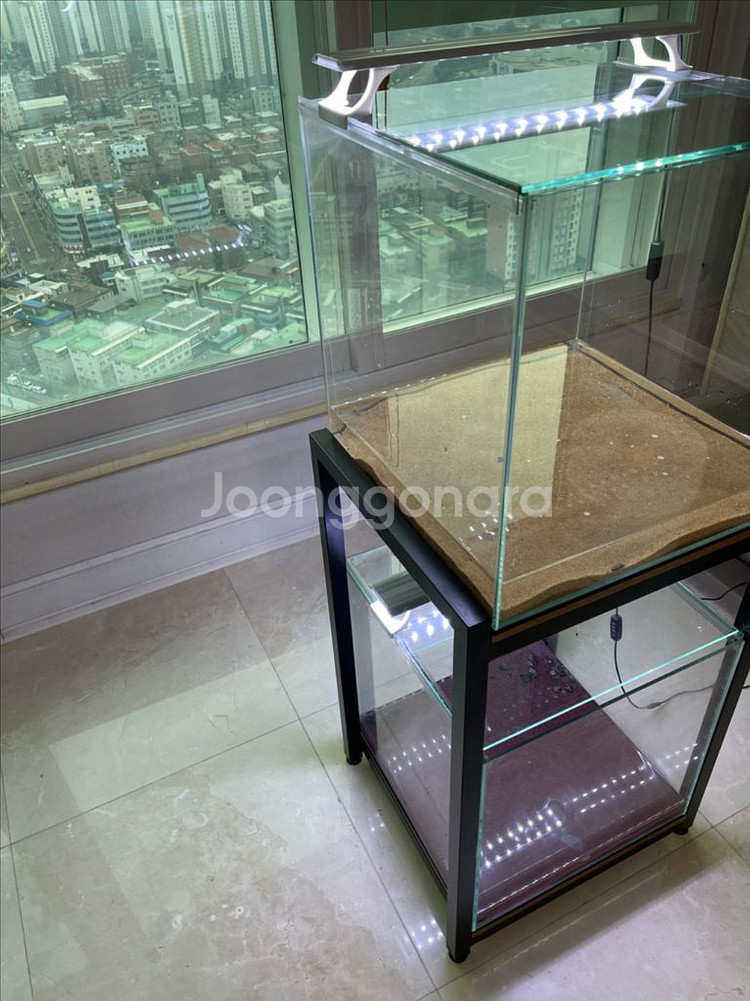 (경기 북부) 스마트어항 45큐브 올디아망 수조 (45--5