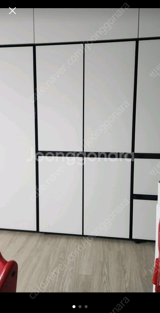 비스포크 키친핏 냉장고 판넬 코타화이트--4