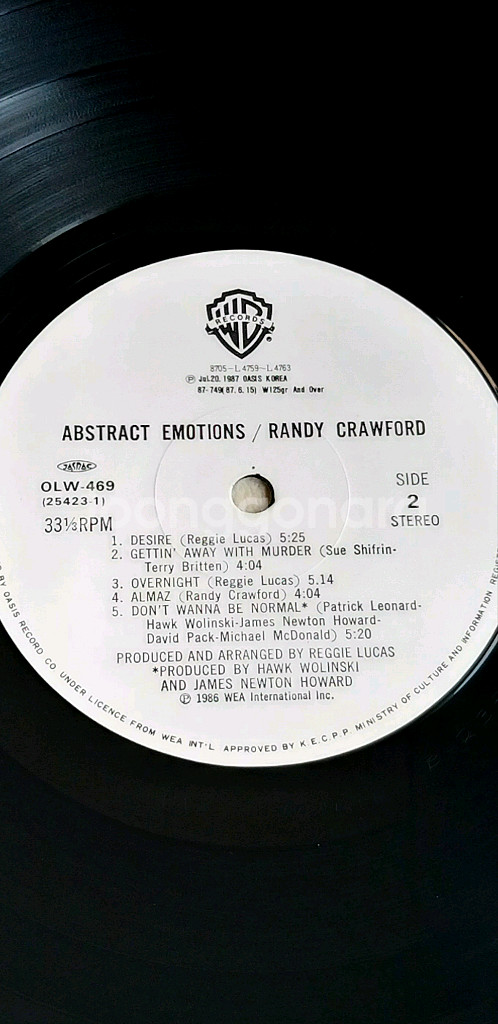 [LP]랜디 크로포드 RANDY CRAWFORD 바이닐--6
