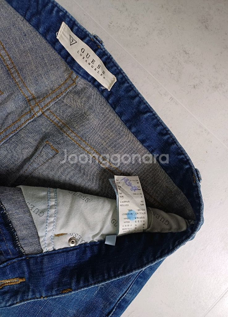 여성 게스 봄.가을 여름 데님 일자청바지(사방스판32)--5