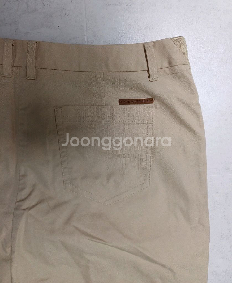 여성 헨리코튼 봄.가을 여름 골프바지 (사방스판30)--4