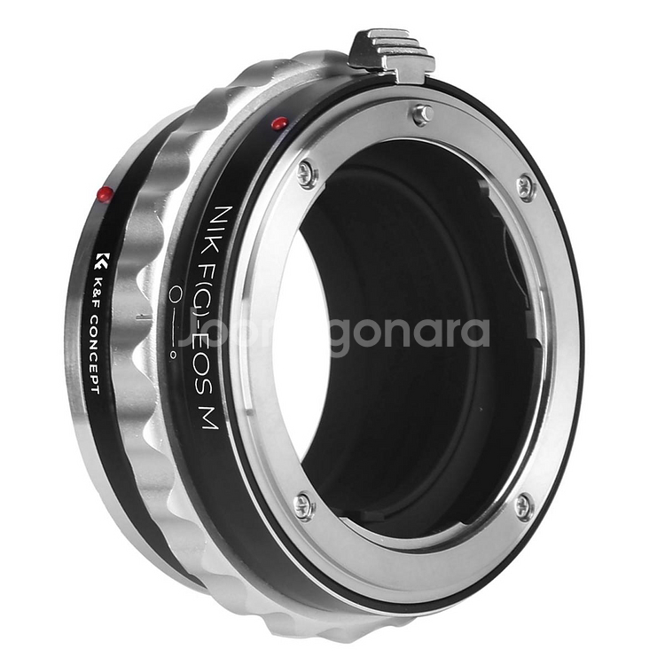 KnF 니콘 G 렌즈-캐논 EOS M 어댑터 뒤캡포함--2