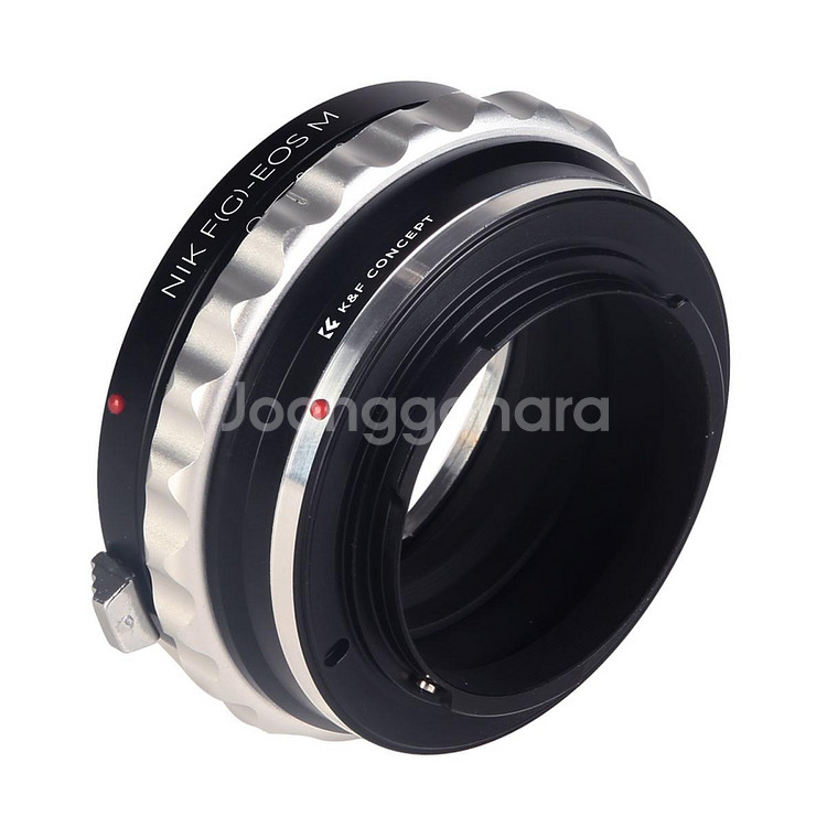 KnF 니콘 G 렌즈-캐논 EOS M 어댑터 뒤캡포함--3