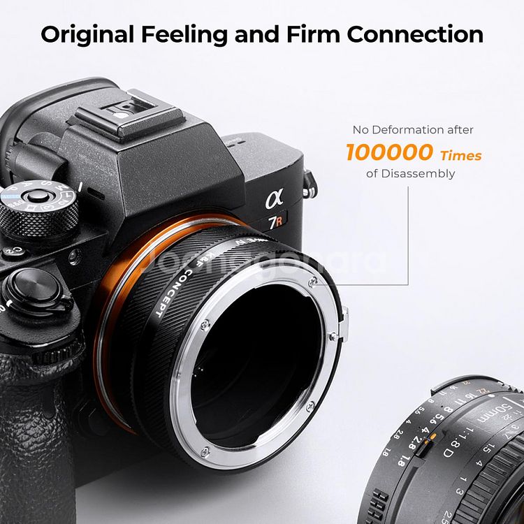 NIK-E IV PRO 니콘 F 렌즈-소니 E 어댑터--5
