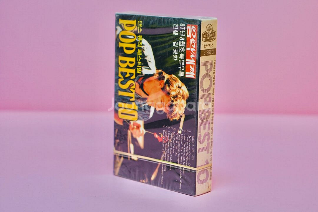 pop best 10 카세트 테이프 수집 음반 레트로--1