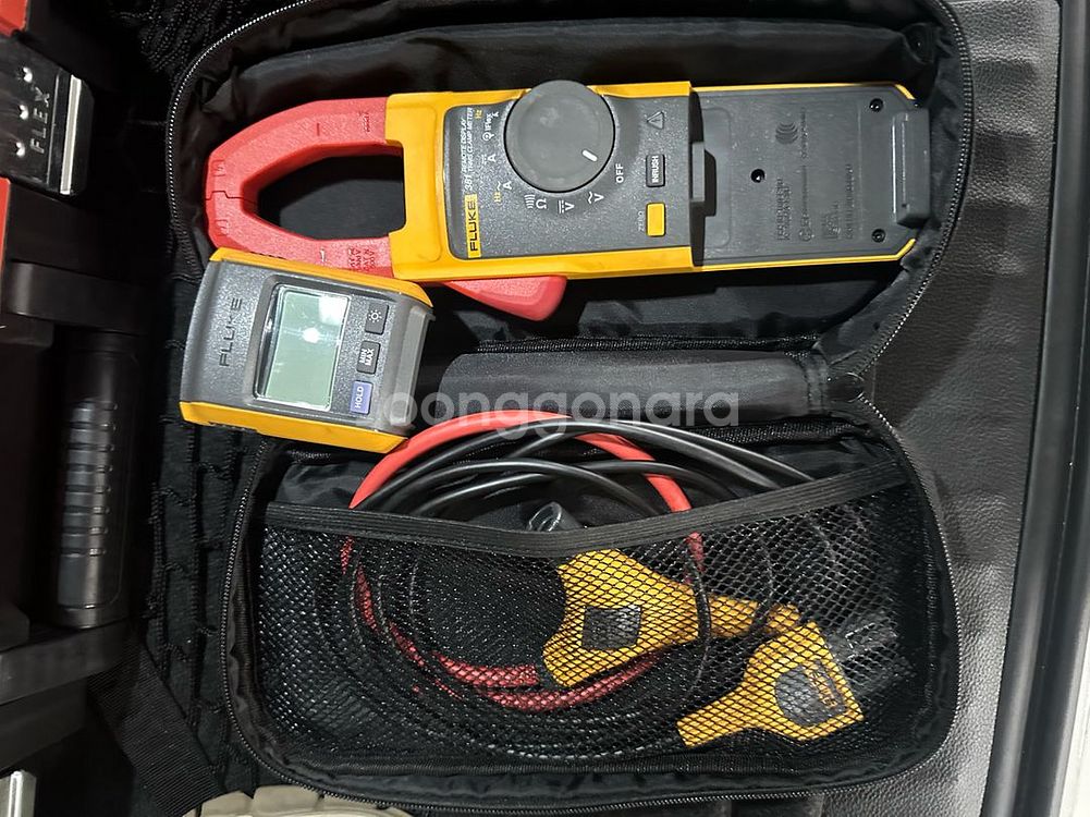 Fluke 381 케이스+본체+플렉시블 전류측정 프로브--0