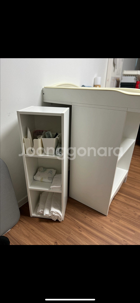 이케아 스모예라 기저귀교환대 기저귀갈이대--3