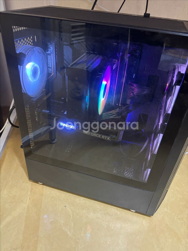 라이젠5600x 지포스3060ti 본체팝니다--1