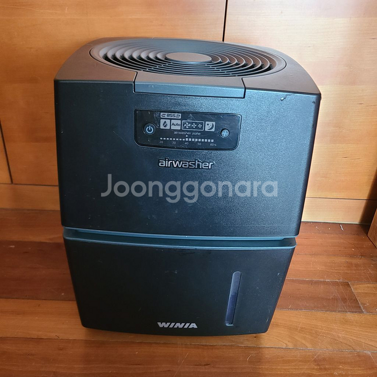 위니아대용량 공기청정기겸 에어워셔 기화식 가습기--0