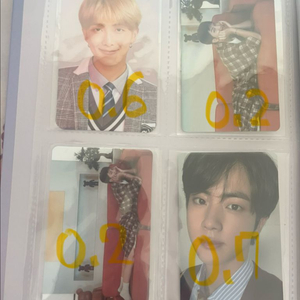방탄소년단 포토카드