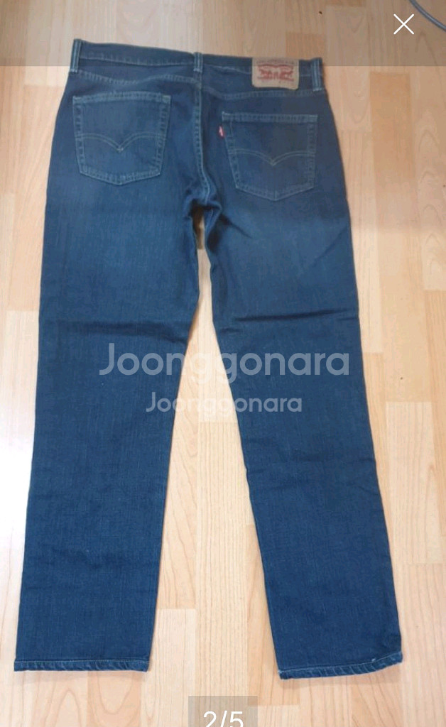 택포)리바이스 청바지 87(34)--1