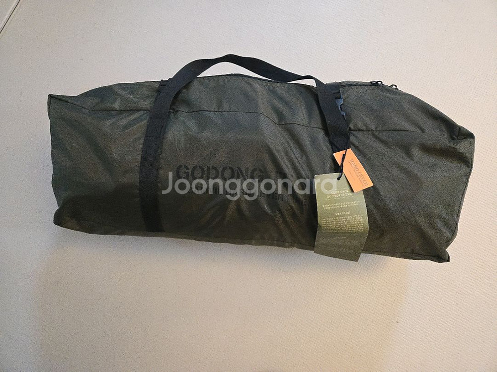 캠빌 고동텐트 1.0 카키 본품+플라이+그라운드시트--1