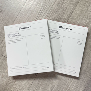 바이오던스 콜라겐 리얼 딥 마스크팩(미개봉 2박스)