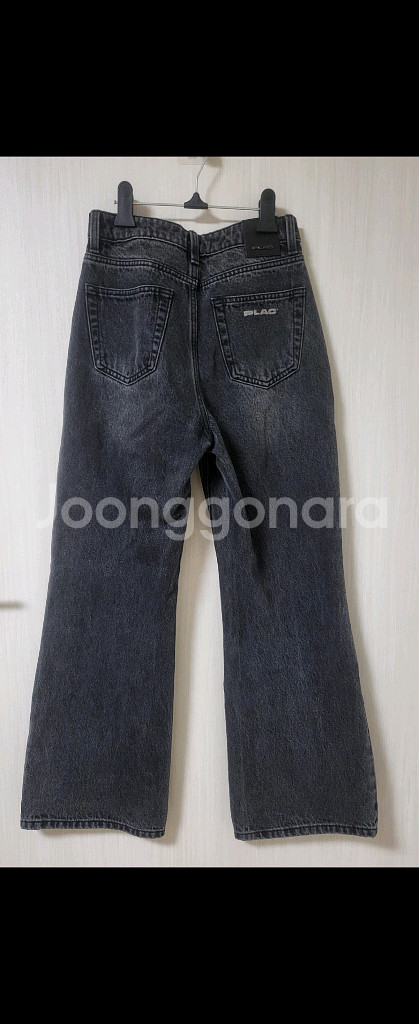 PLAC 플랙 데님 와이드 팬츠--1