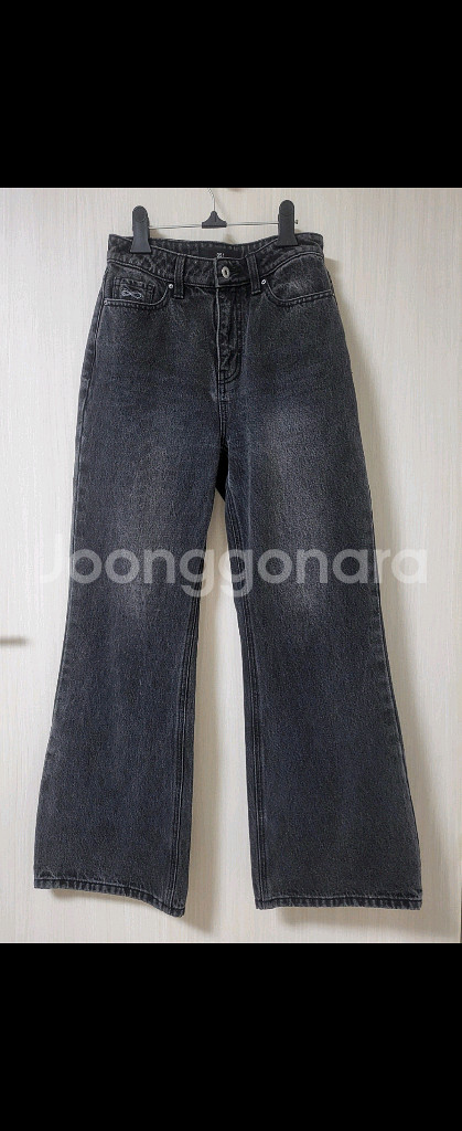 PLAC 플랙 데님 와이드 팬츠--0
