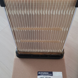 현대 굴삭기,지게차 에어크리너 정품 20120/2013