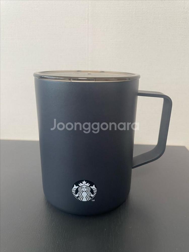 스타벅스 SS 블랙 매트 데비 텀블러 473ml--3
