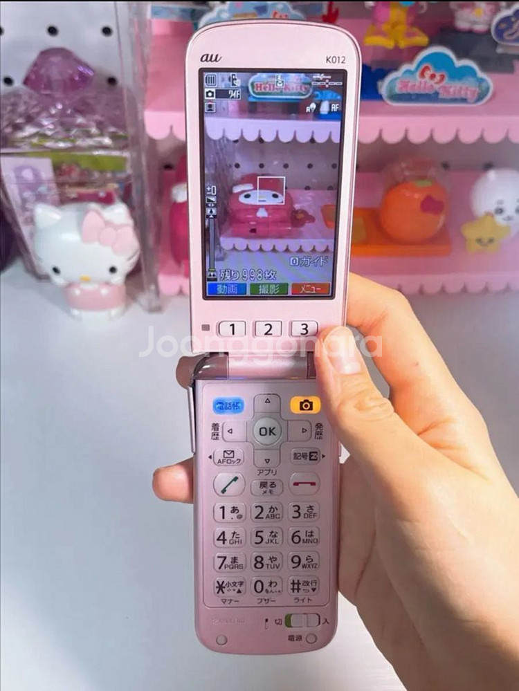일본가라케목업폰작동폰갸루폰y2k도코모au--3