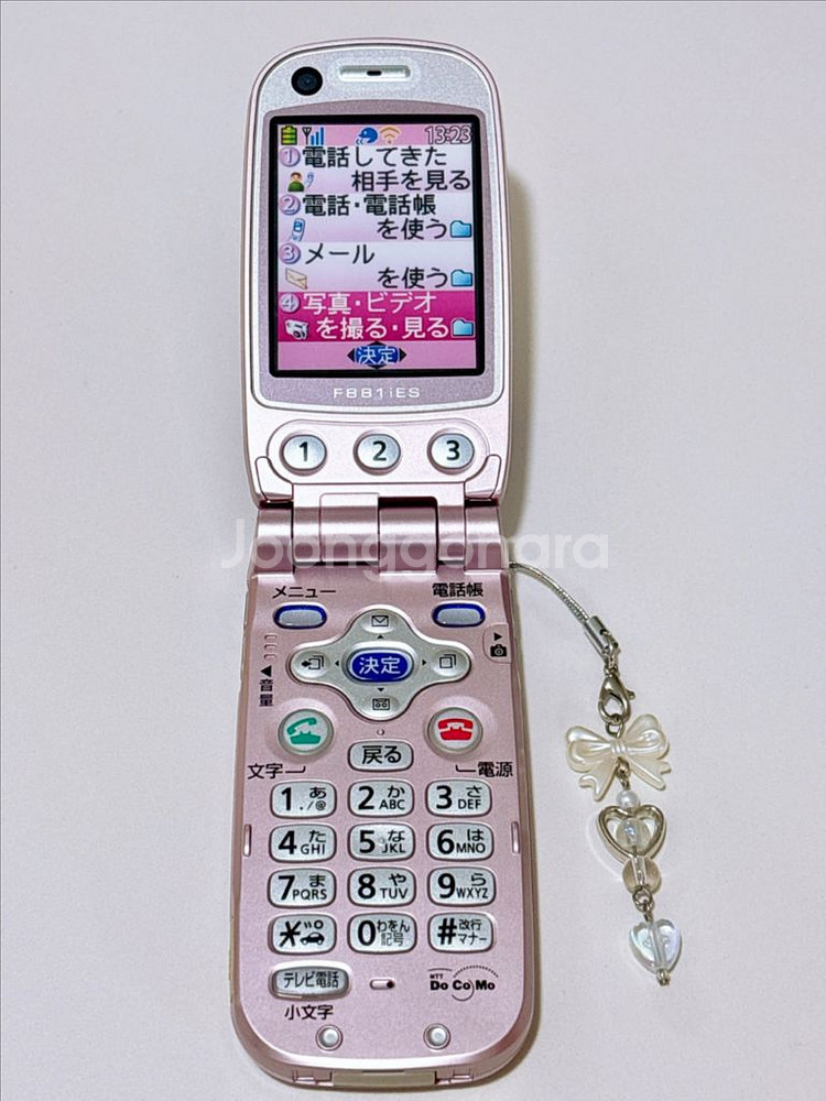 도코모 인디핑크 레트로 목업폰/빈티지폰/갸루폰/y2k--2