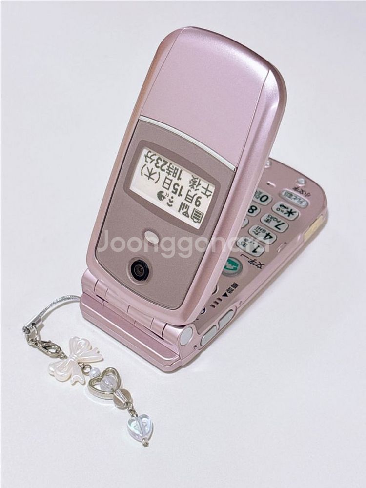 도코모 인디핑크 레트로 목업폰/빈티지폰/갸루폰/y2k--0