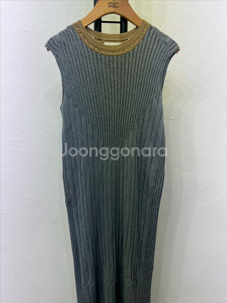 정품) 타임1993 한섬 민소매 원피스 90F--0