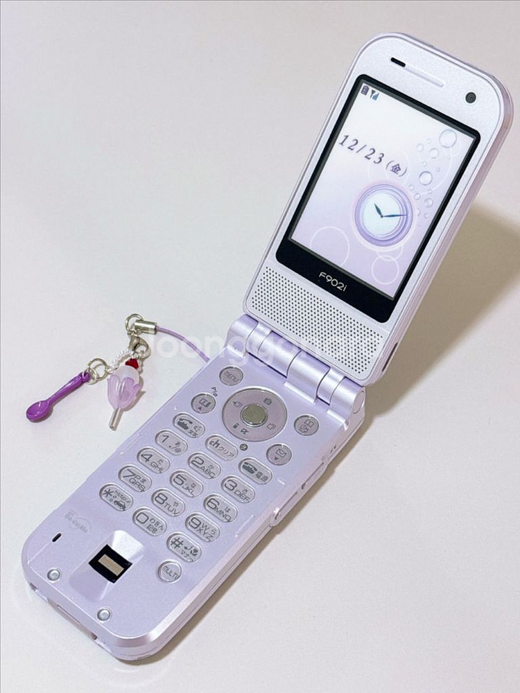 도코모 FOMA 페어리 라벤더 목업폰/ 모형폰/ y2k--1