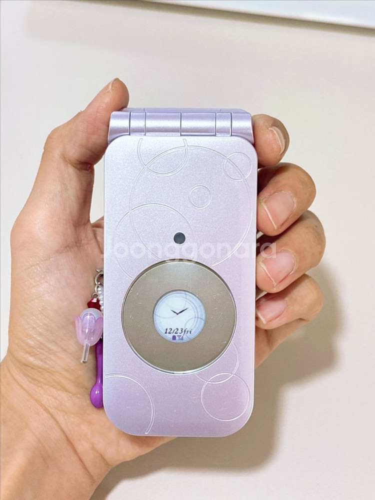 도코모 FOMA 페어리 라벤더 목업폰/ 모형폰/ y2k--4