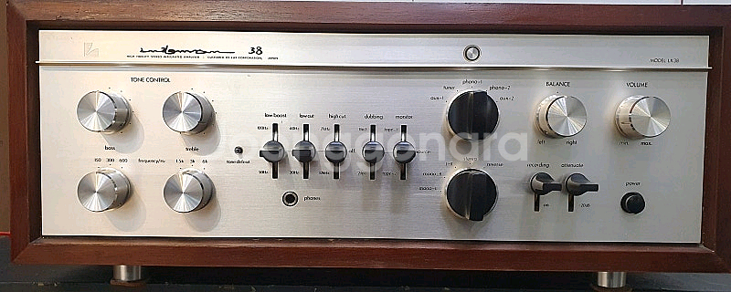 럭스만 LX-38 진공관 인티앰프--0