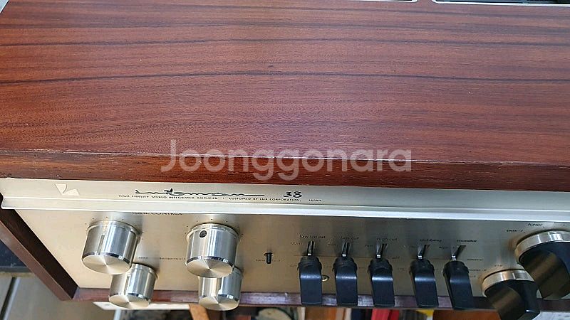 럭스만 LX-38 진공관 인티앰프--5