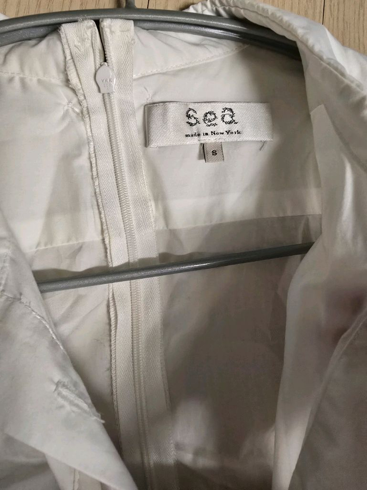 기은세님 씨뉴욕 SEA NY 트위드셔츠,카멜벨티드 스커--2