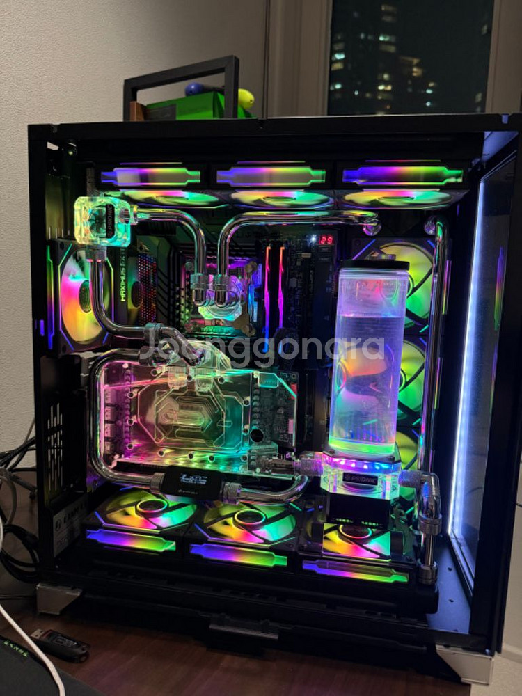 커스텀수냉Pc 인텔13900k, rtx4090--0
