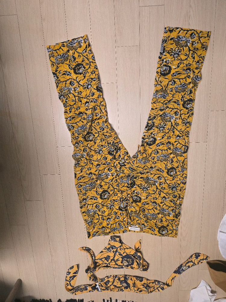 이자벨마랑 비키니셋트+비치팬츠 3종셋트--3