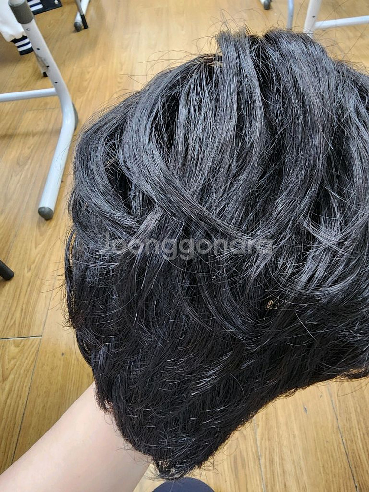 가발나라 레이스스킨 통가발 애즈펌 남자 숏컷 가발 판매--3