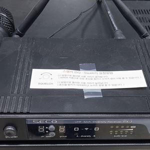 seco px-3 무선마이크