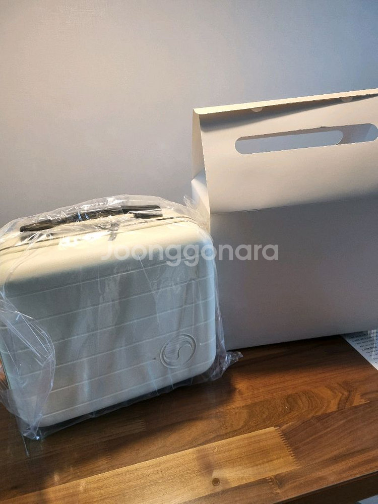 대한항공 트래블 레디백 크림색--1