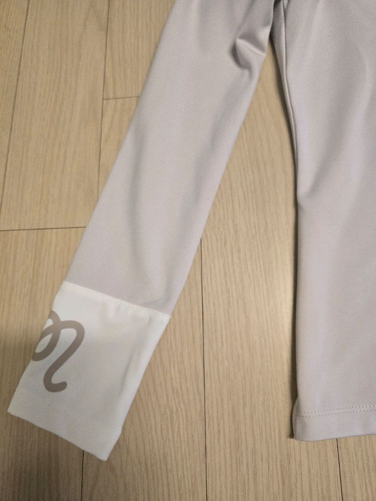 말본 투톤 골프셔츠 (베이지/아이보리)--1