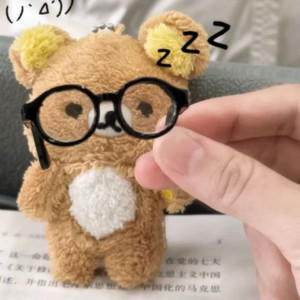 뿔테 안경 미니어처 가챠파우치 소품 인형소품 판매