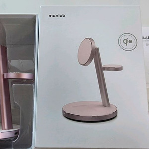 더코너스톤 MANLAB 3in1 qi2 인증 충전기