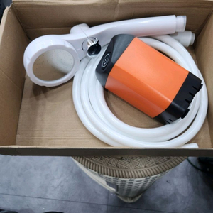 샤워기 휴대용 간이 야외 야외 캠핑 샤워 IPX7 디지