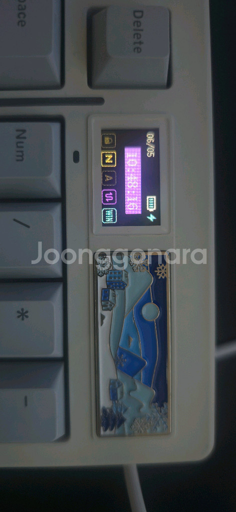 if99 기계식 무선 블투 리시버 유선 키보드--2