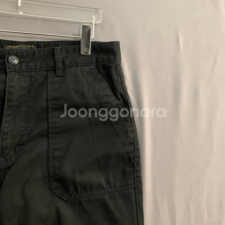 32인치 유니폼브릿지 퍼티그 블랙팬츠--3