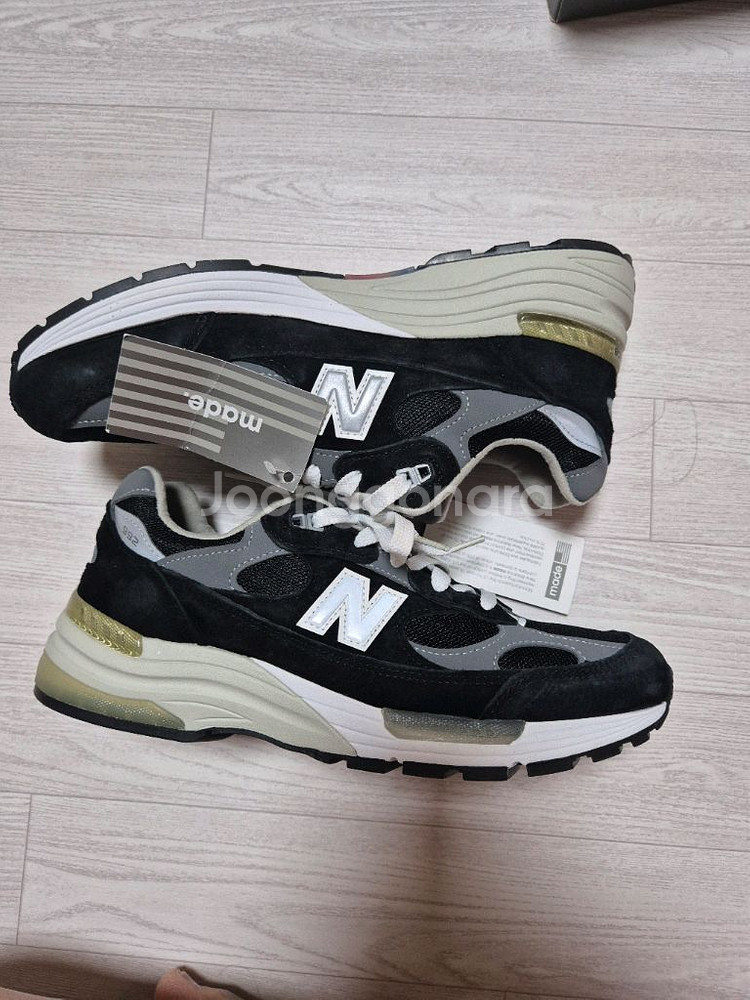 뉴발란스 992 블랙 새상품 275싸이즈--3