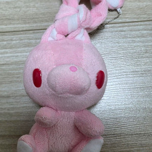 범용토끼 한요우사기 핑크 1주년 키링 인형